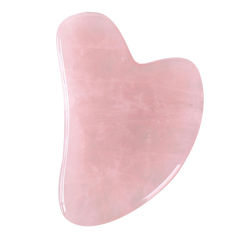 Natural Jade Gua Sha Tool - Facial Massage Crystal | Noor Lifestyle NOORLIFESTYLE