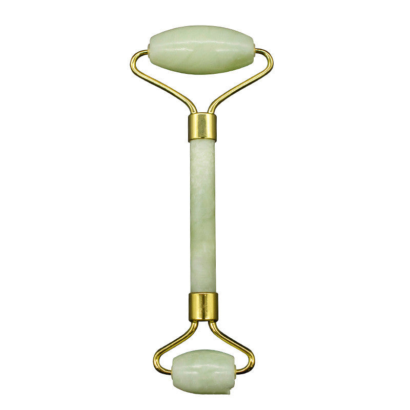 Noor Jade Facial Roller - Natural Green Jade Double-Head Massage Tool NOORLIFESTYLE