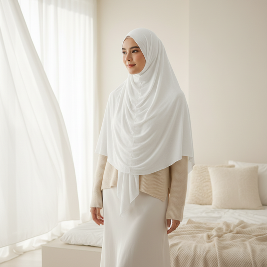Cloud Modal Hijab Lifestyle