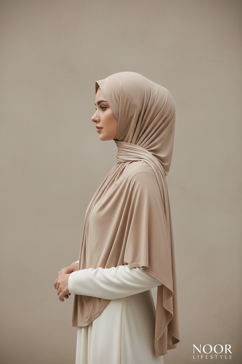 Jersey Hijab Side